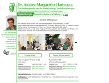 Tablet Screenshot of dr-andrea-hartmann.at